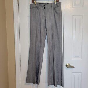 Fabrizio Gianni Gray Pinstripe Stretch Dress Pants | Size 10